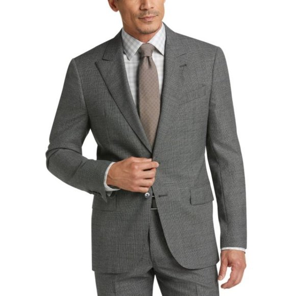 black floral dinner jacket